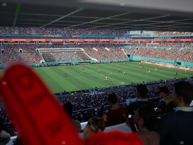 Hard Rock Stadium - Section Suite 221 B Seat View Hard Rock Stadium - Section Suite 221 B Seat View
