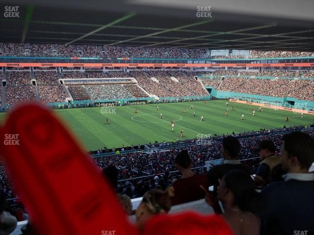 Hard Rock Stadium - Section Suite 221 B Seat View