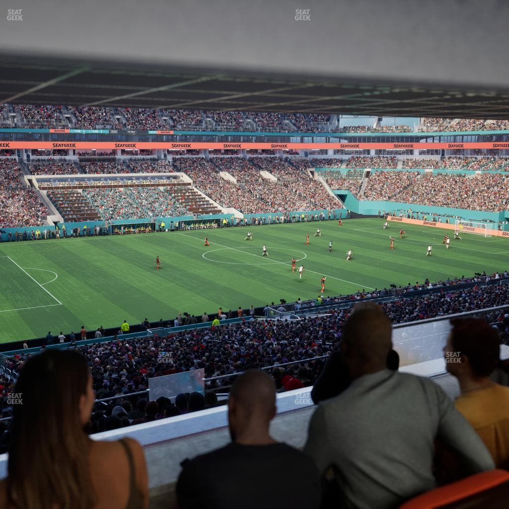 Hard Rock Stadium - Section Suite 222 A Seat View