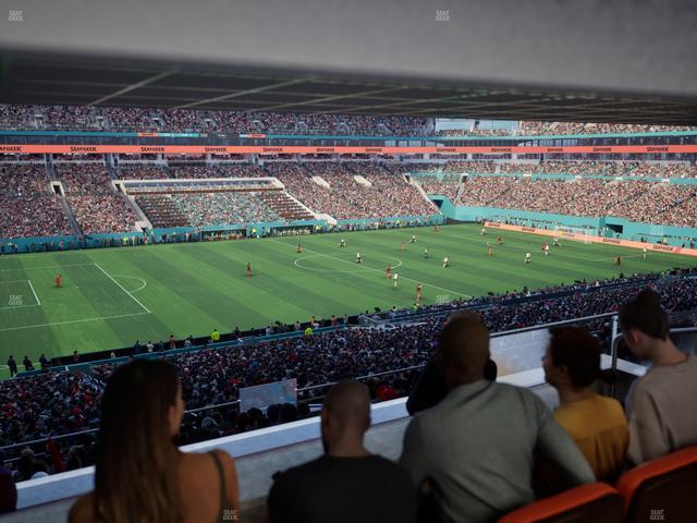 Hard Rock Stadium - Section Suite 222 A Seat View Hard Rock Stadium - Section Suite 222 A Seat View