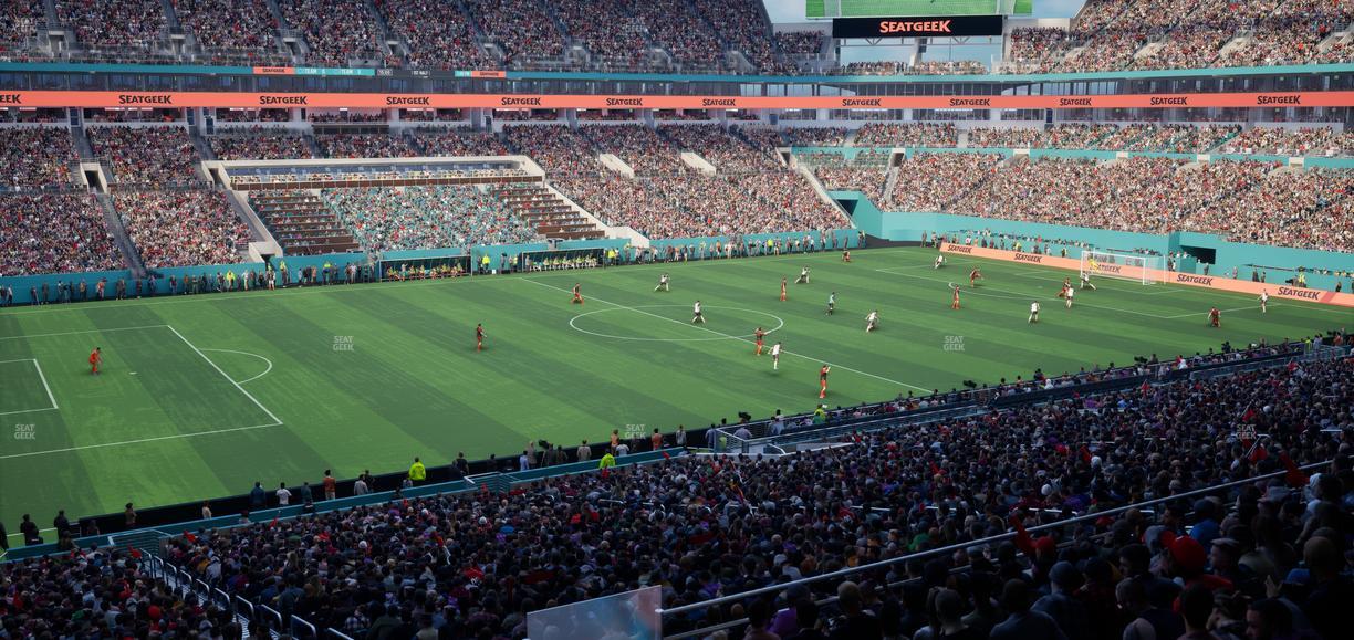 Hard Rock Stadium - Section Suite 222 A Seat View