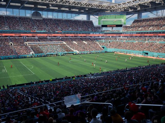 Hard Rock Stadium - Section Suite 222 A Seat View