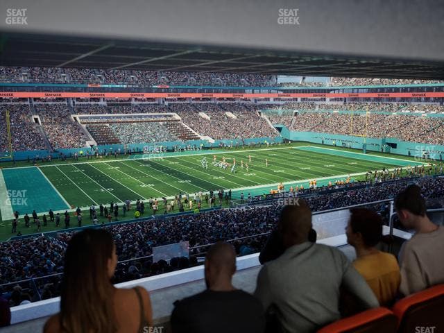 Hard Rock Stadium - Section Suite 222 A Seat View