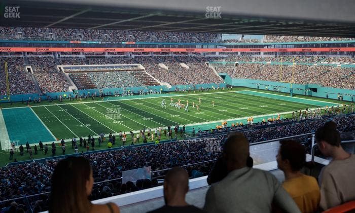 Hard Rock Stadium - Section Suite 222 A Seat View