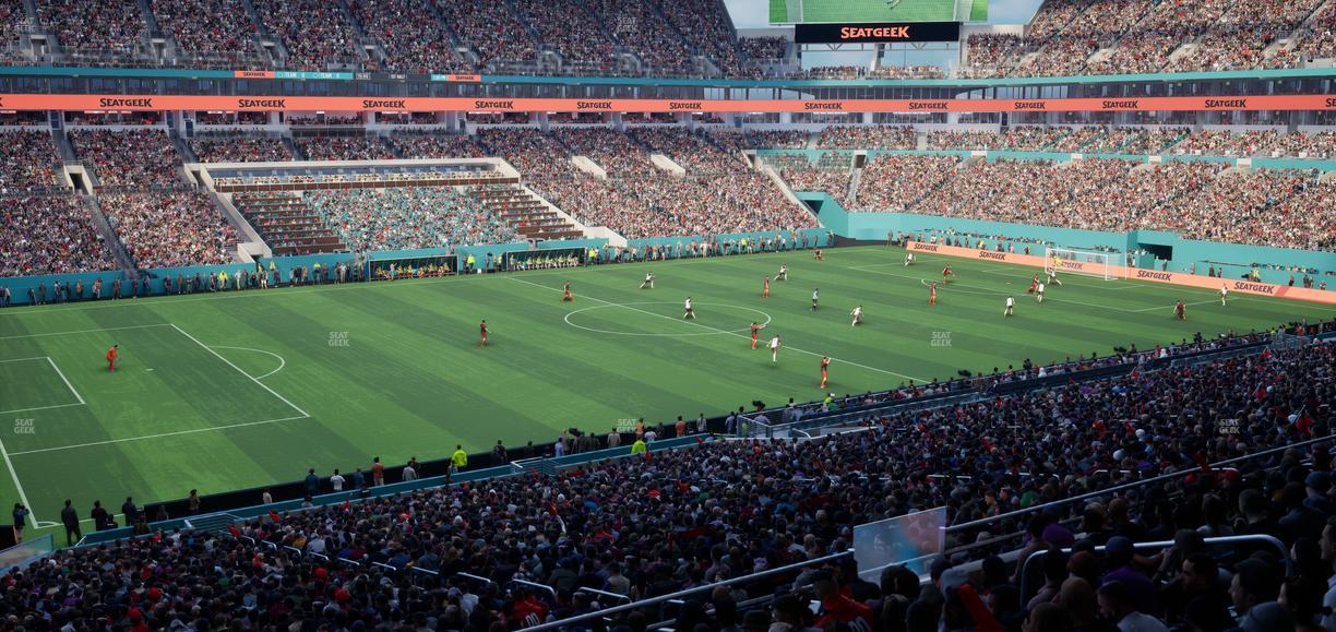 Hard Rock Stadium - Section Suite 222 B Seat View