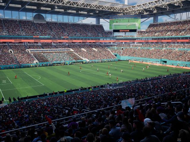 Hard Rock Stadium - Section Suite 222 B Seat View