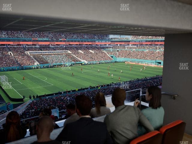 Hard Rock Stadium - Section Suite 223 A Seat View