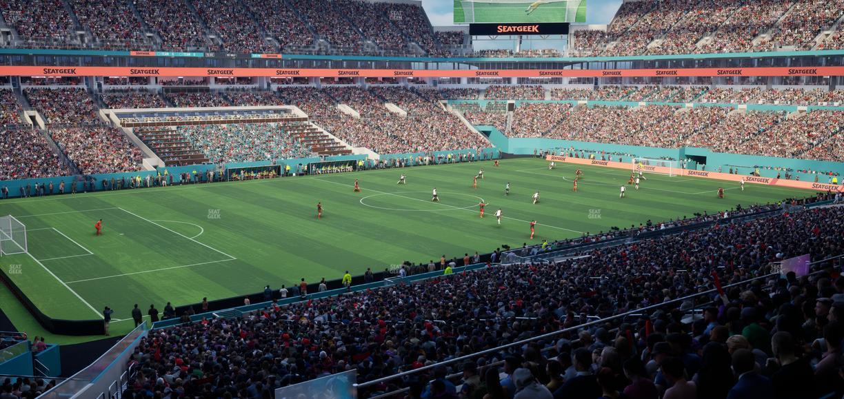 Hard Rock Stadium - Section Suite 223 A Seat View