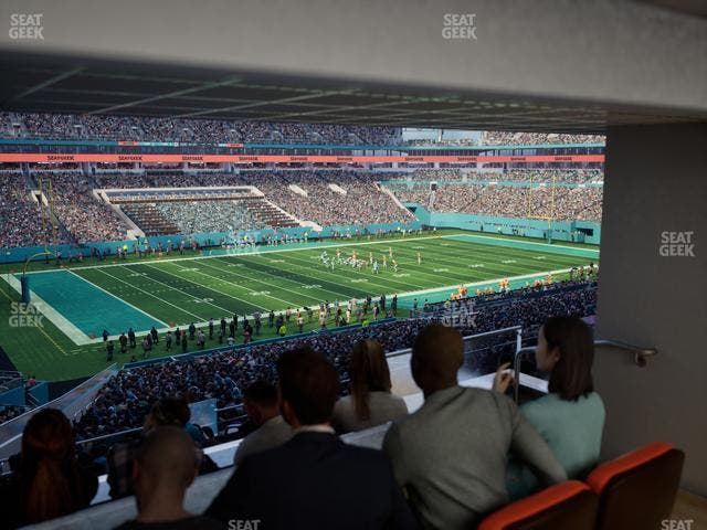 Hard Rock Stadium - Section Suite 223 A Seat View