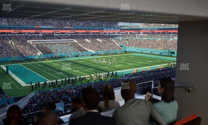 Hard Rock Stadium - Section Suite 223 A Seat View