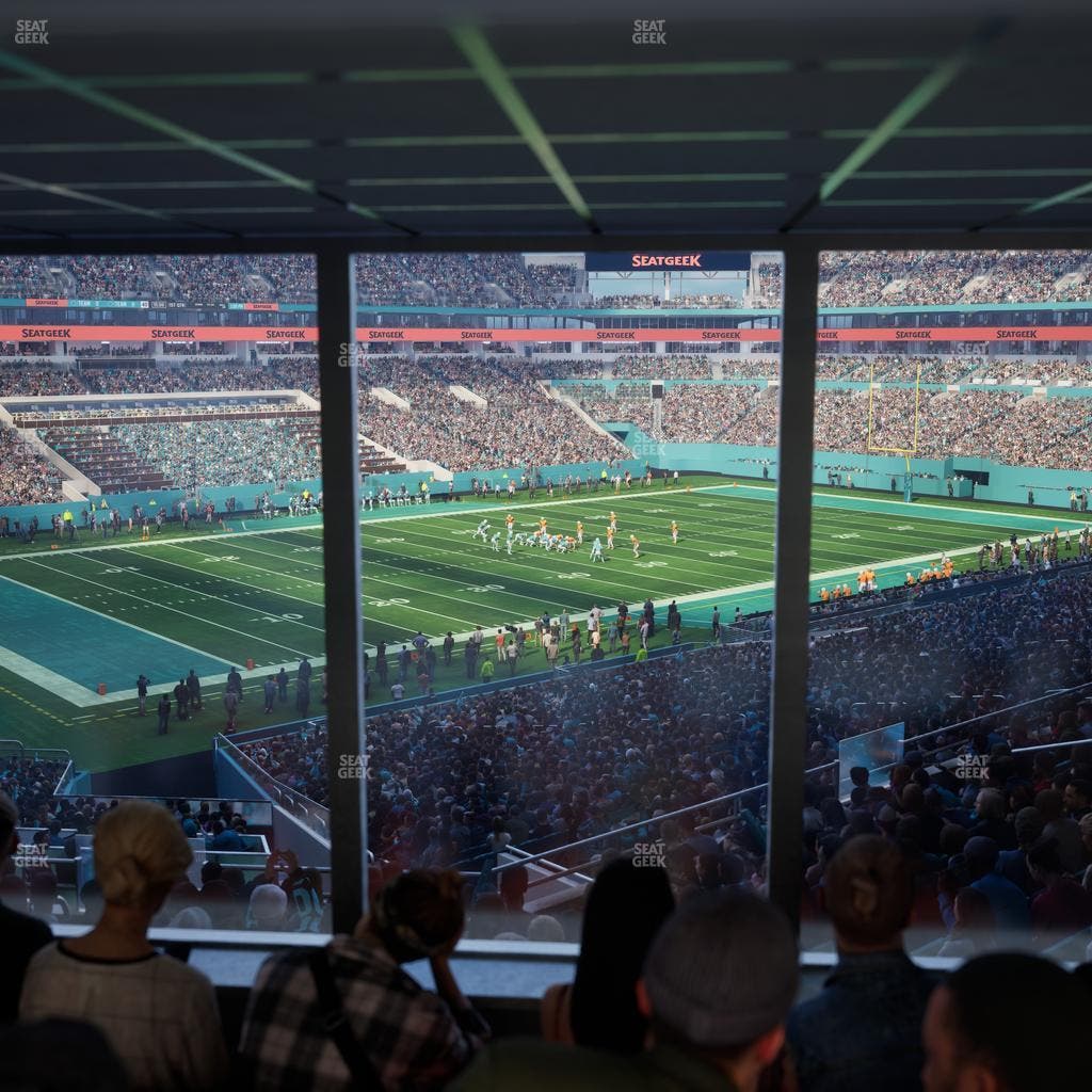 Hard Rock Stadium - Section Suite 224 A Seat View