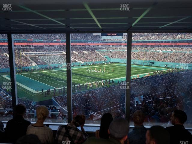 Hard Rock Stadium - Section Suite 224 A Seat View