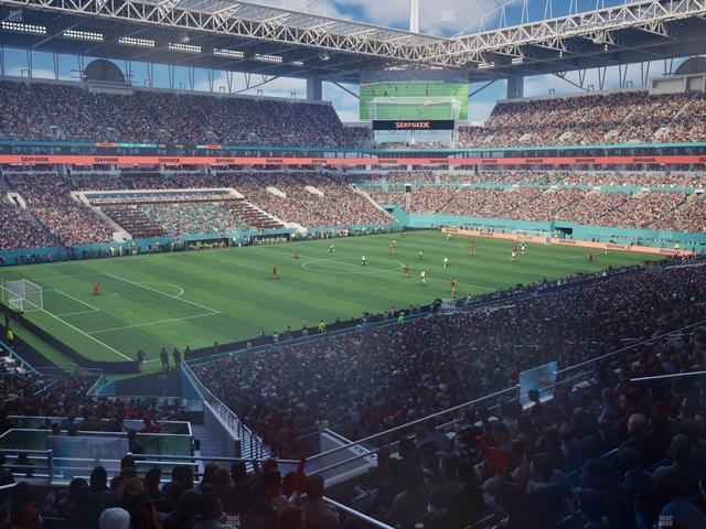 Hard Rock Stadium - Section Suite 224 A Seat View