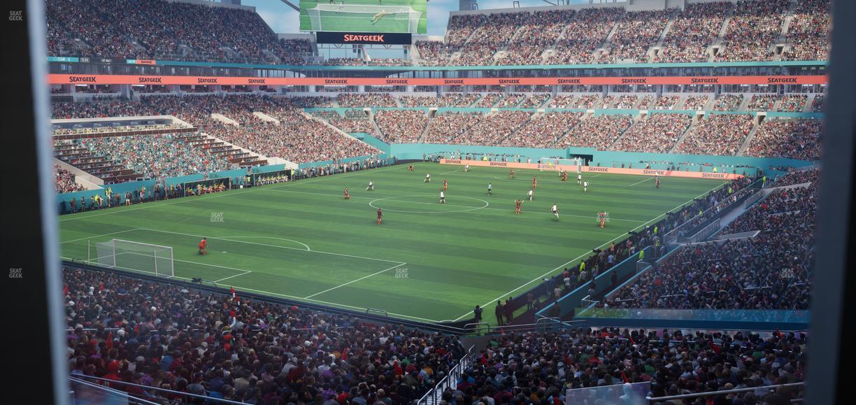 Hard Rock Stadium - Section Suite 227 A Seat View