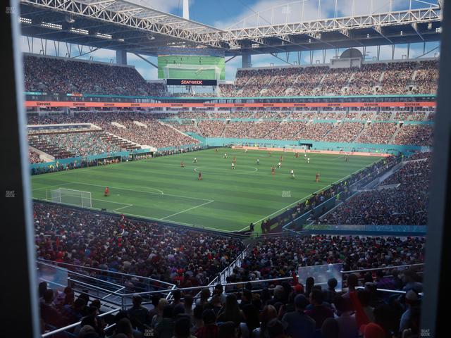 Hard Rock Stadium - Section Suite 227 A Seat View