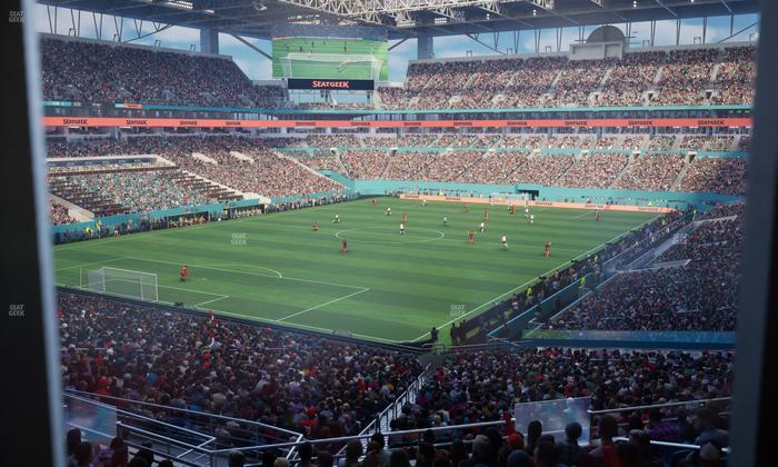 Hard Rock Stadium - Section Suite 227 A Seat View