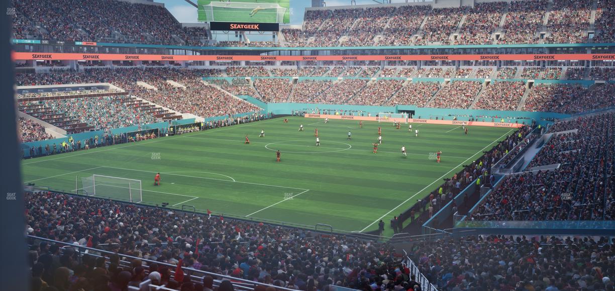 Hard Rock Stadium - Section Suite 228 A Seat View