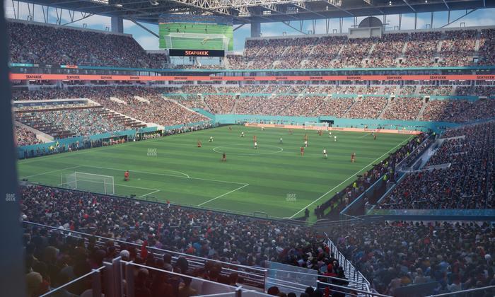 Hard Rock Stadium - Section Suite 228 A Seat View