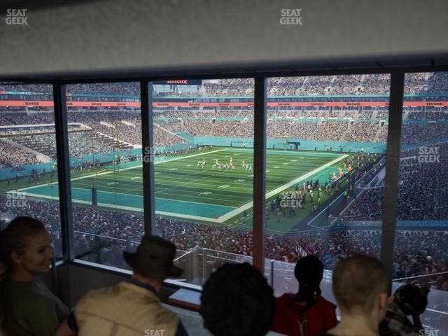 Hard Rock Stadium - Section Suite 228 A Seat View