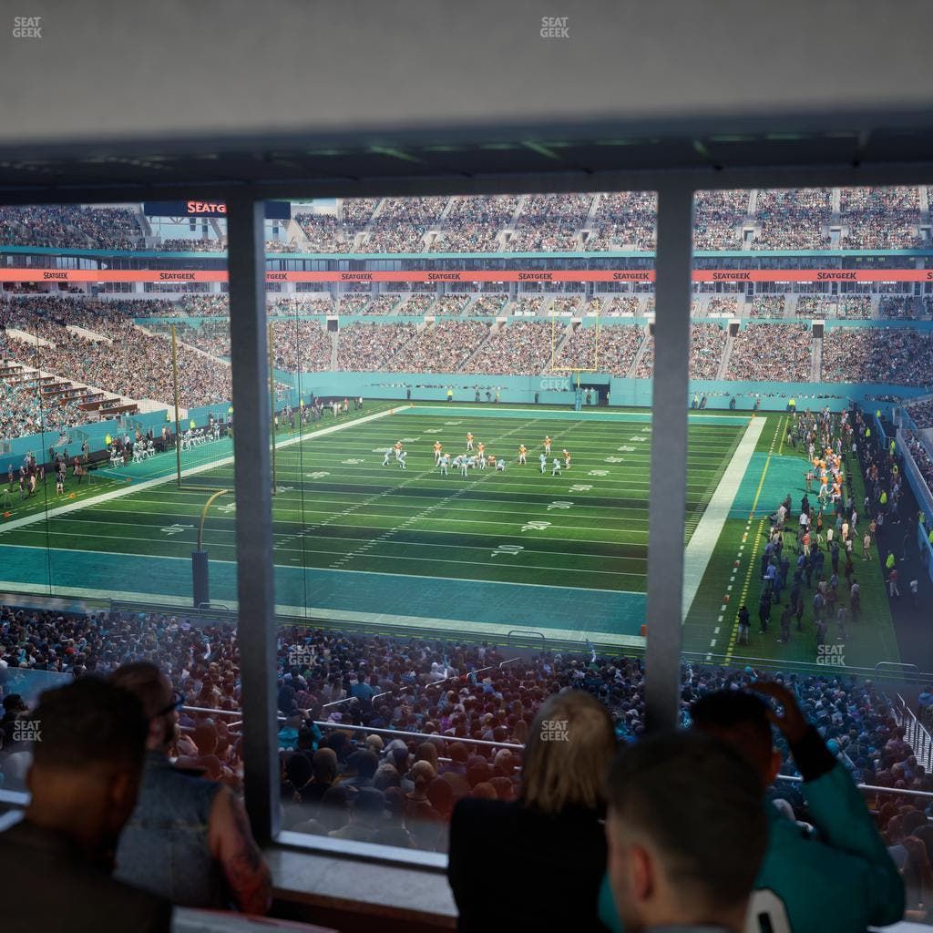Hard Rock Stadium - Section Suite 230 A Seat View
