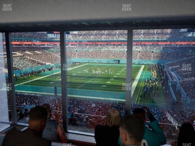 Hard Rock Stadium - Section Suite 230 A Seat View