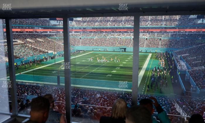 Hard Rock Stadium - Section Suite 230 A Seat View