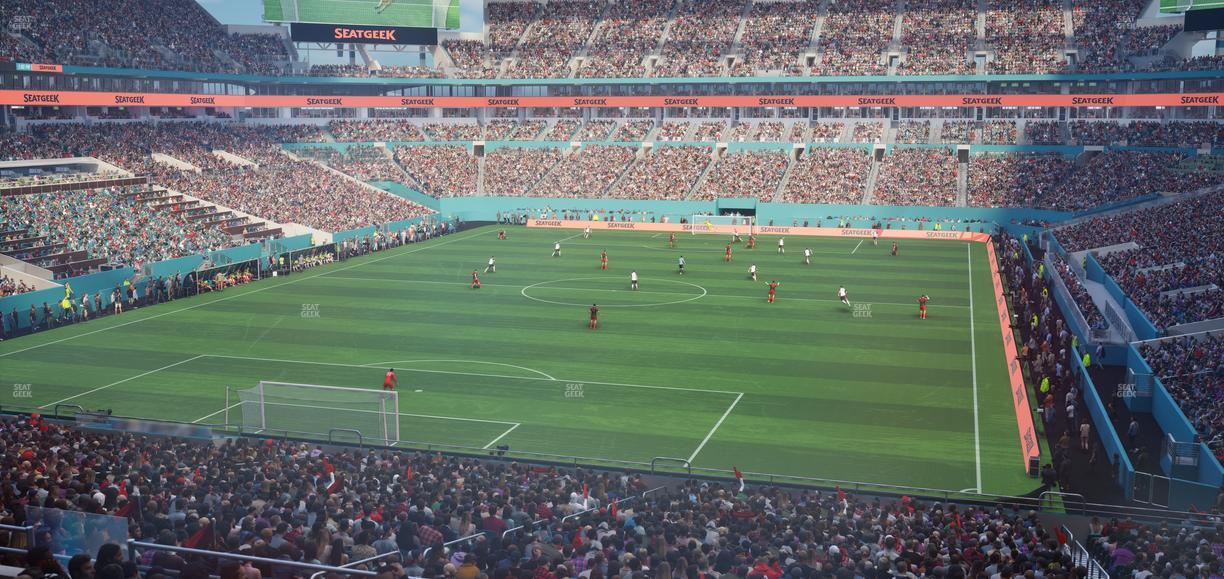 Hard Rock Stadium - Section Suite 230 A Seat View