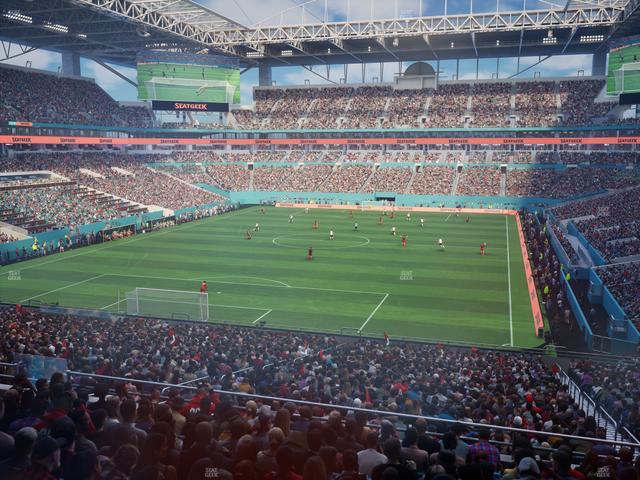 Hard Rock Stadium - Section Suite 230 A Seat View