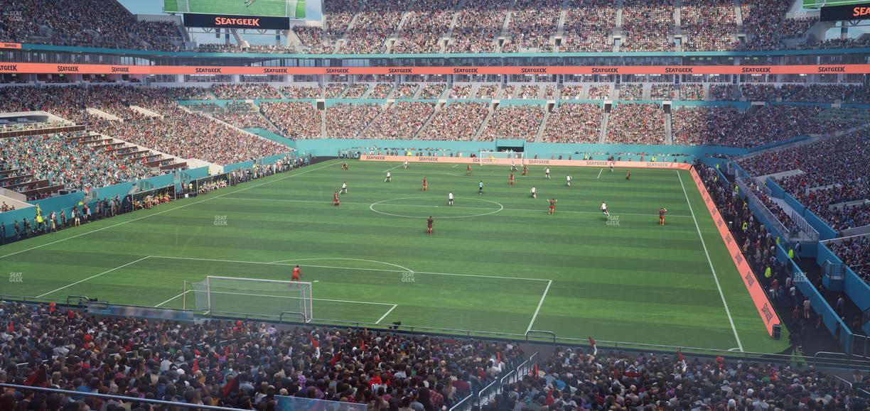 Hard Rock Stadium - Section Suite 230 B Seat View