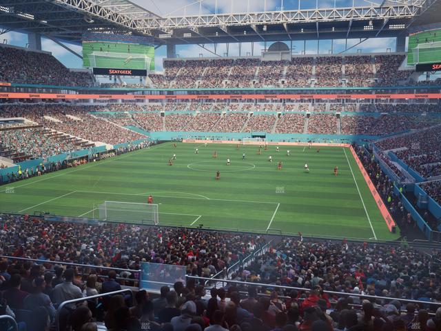 Hard Rock Stadium - Section Suite 230 B Seat View
