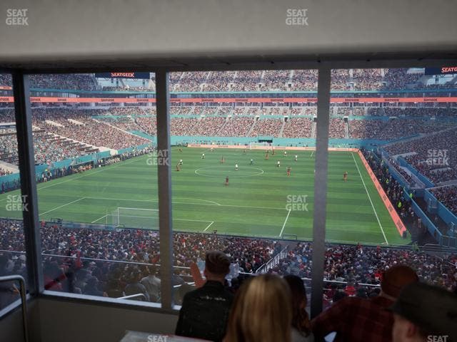 Hard Rock Stadium - Section Suite 230 B Seat View