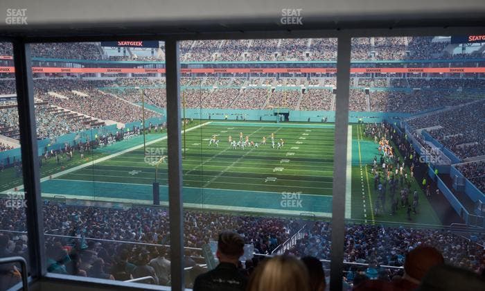 Hard Rock Stadium - Section Suite 230 B Seat View
