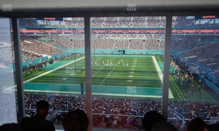 Hard Rock Stadium - Section Suite 231 A Seat View