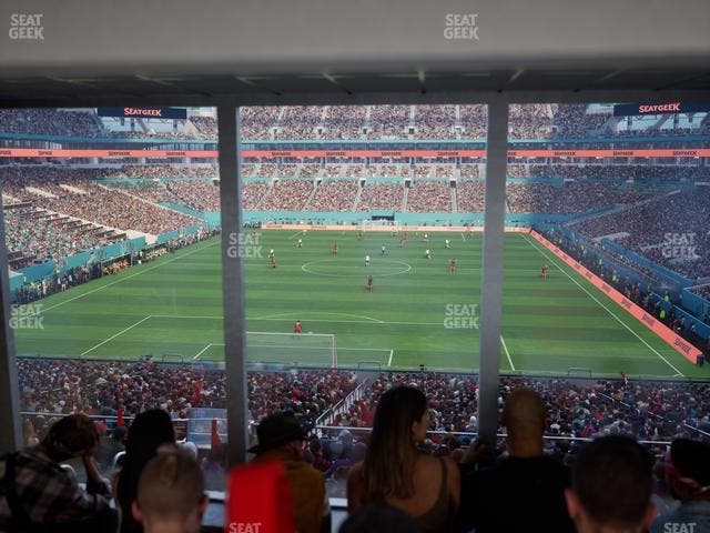 Hard Rock Stadium - Section Suite 231 B Seat View