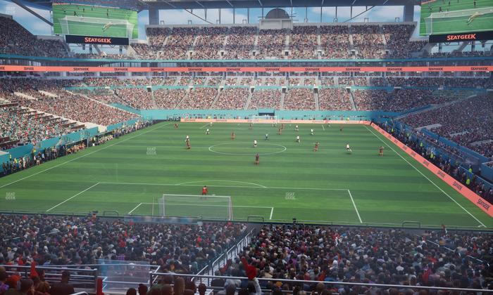 Hard Rock Stadium - Section Suite 231 B Seat View