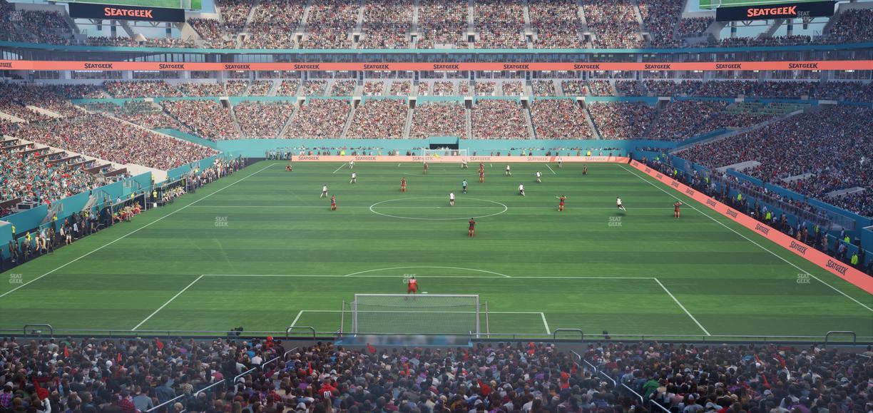 Hard Rock Stadium - Section Suite 232 A Seat View