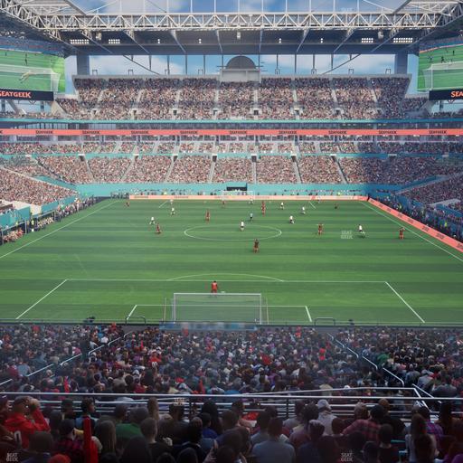 Hard Rock Stadium - Section Suite 232 A Seat View