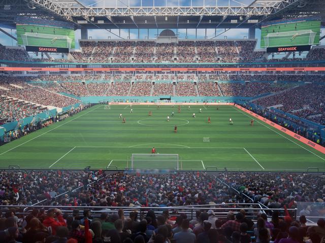 Hard Rock Stadium - Section Suite 232 A Seat View