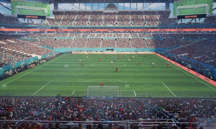 Hard Rock Stadium - Section Suite 232 A Seat View