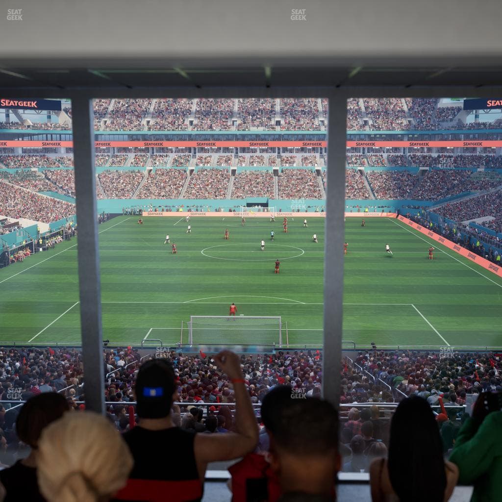 Hard Rock Stadium - Section Suite 232 A Seat View