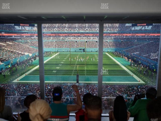Hard Rock Stadium - Section Suite 232 A Seat View
