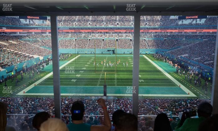Hard Rock Stadium - Section Suite 232 A Seat View