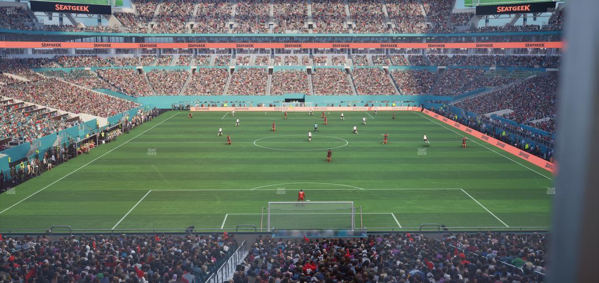 Hard Rock Stadium - Section Suite 232 B Seat View