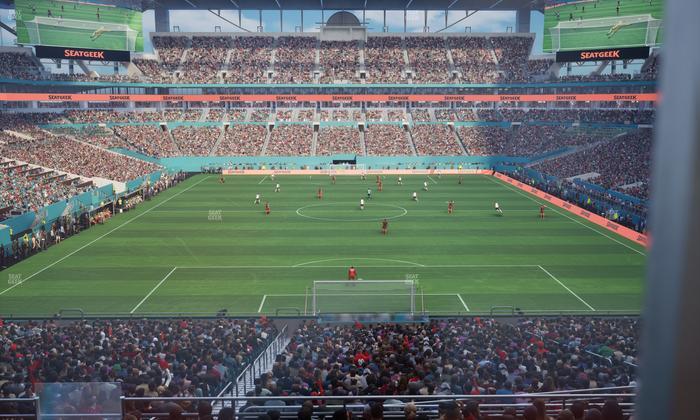 Hard Rock Stadium - Section Suite 232 B Seat View