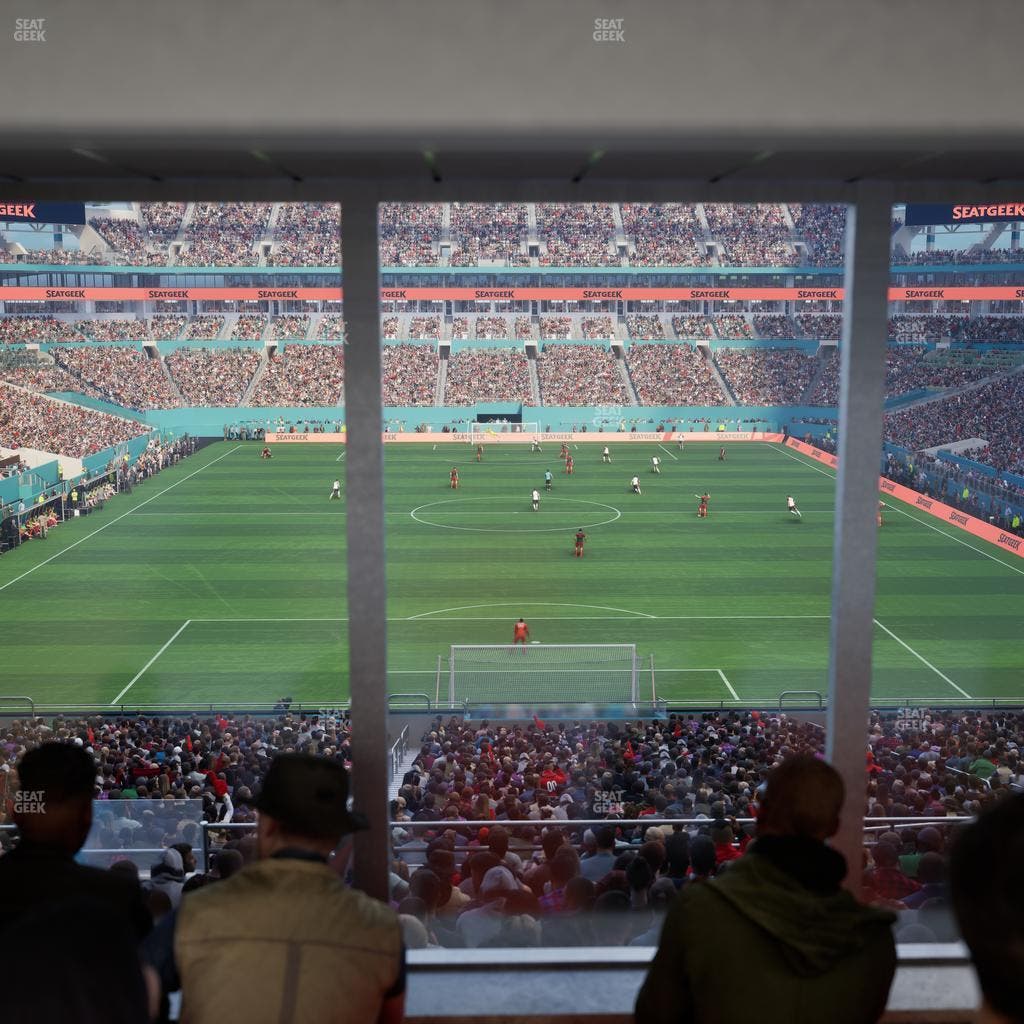 Hard Rock Stadium - Section Suite 232 B Seat View