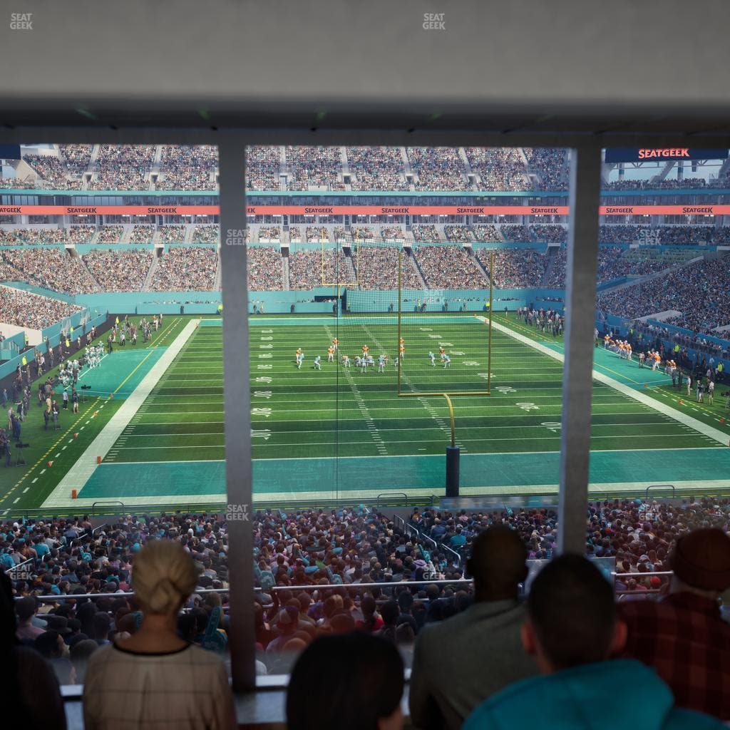 Hard Rock Stadium - Section Suite 233 A Seat View