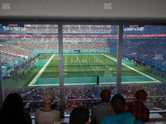 Hard Rock Stadium - Section Suite 233 A Seat View