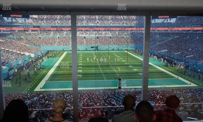 Hard Rock Stadium - Section Suite 233 A Seat View