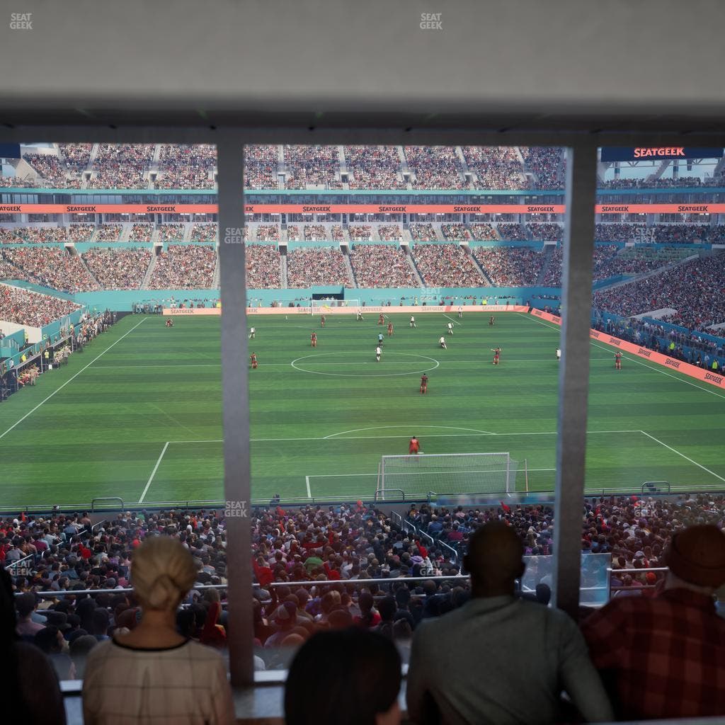 Hard Rock Stadium - Section Suite 233 A Seat View