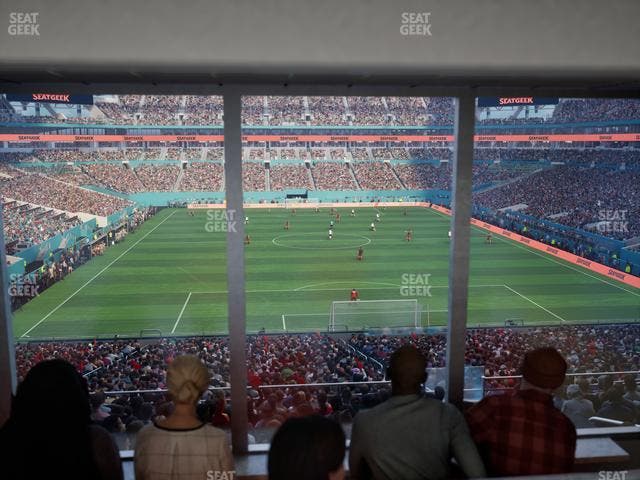 Hard Rock Stadium - Section Suite 233 A Seat View
